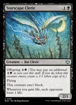 MTG Starscape Cleric ** Bloomburrow ** English (NM) - Image 1