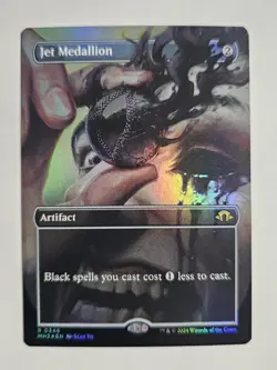 Jet Medallion (Borderless) #346 (Foil) (NM) Modern Horizons 3 MH3 Magic MTG - Image 1