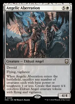 MTG Angelic Aberration ** Modern Horizons 3 Commander ** English (NM) - Image 1