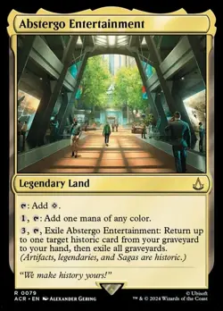 MTG Abstergo Entertainment - Foil, Universes Beyond: Assassin's Creed, Near Mint - Image 1