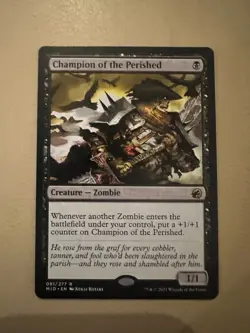 MTG - Champion of the Perished - Innistrad: Midnight Hunt - NM - Image 2