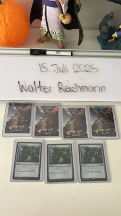 *FOIL* Joshua Rosfield - English MTG Card Rograkh, Son of Rohgahh + Arcane Signe - Image 3