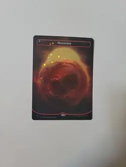 Magic The Gathering Unfinity Galaxy Foil Mountain #494 NM-MT OC3331 - Image 3