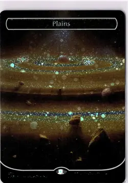 Plains () (Borderless) (Galaxy Foil) Foil 491 L Unfinity Near Mint - Image 1