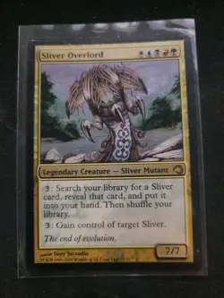 MTG Scourge Sliver Overlord Light Play - Image 1
