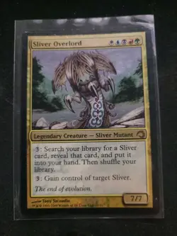 MTG Scourge Sliver Overlord Light Play - Image 2