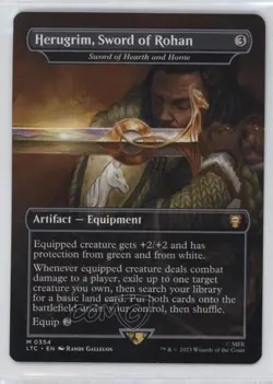 Realms and Relics Box Topper - Herugrim Sword of Rohan Hearth Home #0354 er7 - Image 4