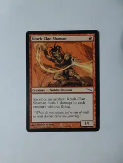 MtG Mirrodin Krark-Clan Shaman  98/306  NM   $0.75 Flat Shipping   VCT123798 - Image 3