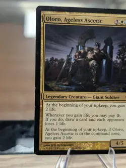 MTG Magic the Gathering Oloro, Ageless Ascetic (203/357) Commander Free Shipping - Image 4