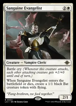 Sanguine Evangelist (034) The Lost Caverns of Ixalan LCI MTG Magic - Image 1