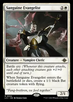 Sanguine Evangelist (034) The Lost Caverns of Ixalan LCI MTG Magic - Image 2