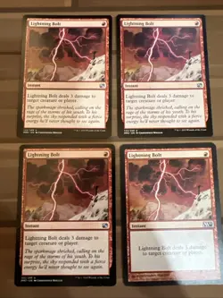 Lightning Bolt x 4 (M11) & (MM2) - Image 1
