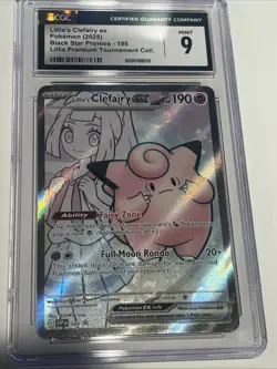 Lillie's Clefairy ex 195 Sv: Scarlet & Violet Promo Cards Holo - Image 2
