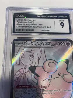 Lillie's Clefairy ex 195 Sv: Scarlet & Violet Promo Cards Holo - Image 5