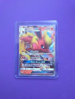 Pokemon TCG Sun and Moon Flareon GX SM171 Sm Promos Holo - Image 1