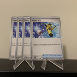4X Super Rod 188/193 X4 - Paldea Evolved Playset - Pokemon TCG - Image 2