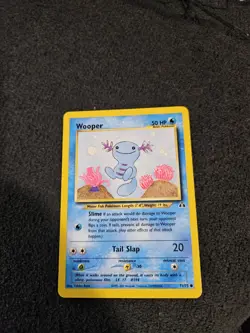 Wooper 71/75 Common Pokemon Neo Discovery Unlimited WOTC  2001 - Image 3