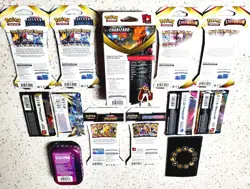 SWSH 10x Pokemon Booster Pack & Charizard Deck! Vivid, Fusion, Lost Origin more! - Image 14