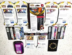 SWSH 10x Pokemon Booster Pack & Charizard Deck! Vivid, Fusion, Lost Origin more! - Image 4