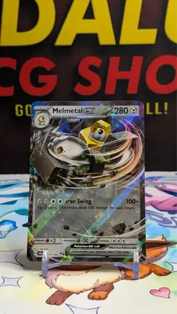 Melmetal ex 105/142 Double Rare - Pokémon Stellar Crown - Near Mint - Image 1