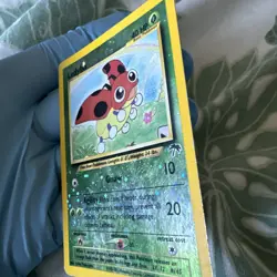 Ledyba - 7/18 - Pokemon Reverse Holo Southern Islands Collection Card - Image 7