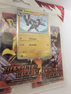 Pokemon TCG Scarlet & Violet: Destined Rivals 3-Pack Blister Lot of 2 - Image 6