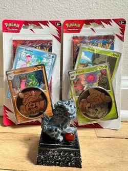 Pokemon TCG Scarlet & Violet Destined Rivals Gastrodon + Rabsca Blister Booster - Image 1