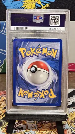 1999 Pokemon Spanish Hitmonchan 1st edition Base Set PSA 8 - Image 2