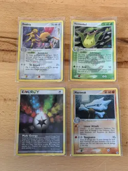 8-Card Pokemon Holo Lot (All Pictured!) 2004 Vtg EX Fireread Leafgreen LP-NM - Image 2