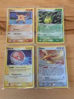8-Card Pokemon Holo Lot (All Pictured!) 2004 Vtg EX Fireread Leafgreen LP-NM - Image 4