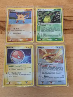 8-Card Pokemon Holo Lot (All Pictured!) 2004 Vtg EX Fireread Leafgreen LP-NM - Image 9