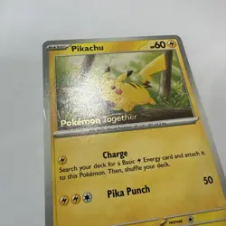 Pikachu Pokemon Together Pokepost Promo Card English - NM - Image 2