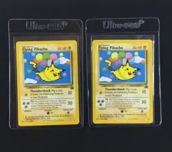 Lot of 2 2001 Pokemon Black Star Promo Cards 25 Flying Pikachu Unplayed NM - Image 1