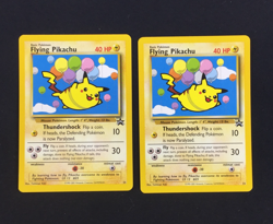 Lot of 2 2001 Pokemon Black Star Promo Cards 25 Flying Pikachu Unplayed NM - Image 10