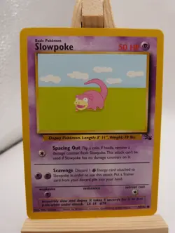 Pokemon Common Card :  Slowpoke  55/62 (Fossil) - Image 1