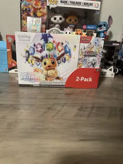 Pokemon Prismatic Evolutions Elite Trainer Box ETB + Booster Bundle Costco NEW! - Image 1