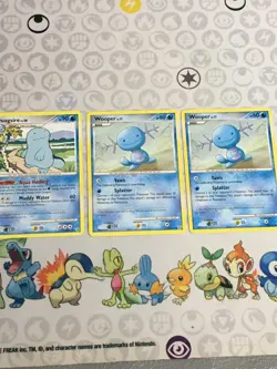 D625 POKEMON TCG 2007 SECRET WONDERS WOOPER QUAGSIRE LP-MP - Image 1