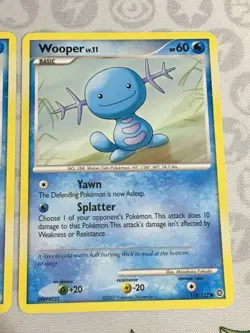 D625 POKEMON TCG 2007 SECRET WONDERS WOOPER QUAGSIRE LP-MP - Image 12