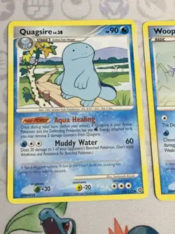 D625 POKEMON TCG 2007 SECRET WONDERS WOOPER QUAGSIRE LP-MP - Image 2