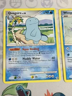 D625 POKEMON TCG 2007 SECRET WONDERS WOOPER QUAGSIRE LP-MP - Image 26