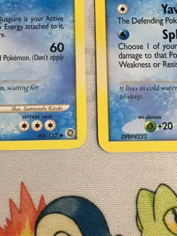 D625 POKEMON TCG 2007 SECRET WONDERS WOOPER QUAGSIRE LP-MP - Image 29