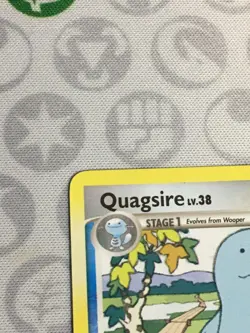 D625 POKEMON TCG 2007 SECRET WONDERS WOOPER QUAGSIRE LP-MP - Image 3