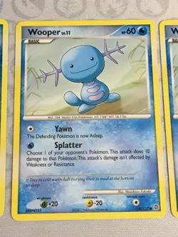 D625 POKEMON TCG 2007 SECRET WONDERS WOOPER QUAGSIRE LP-MP - Image 9