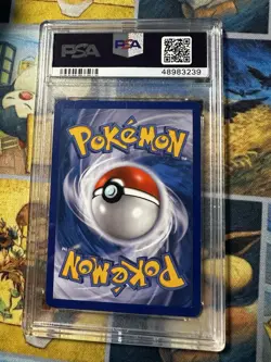 2010 Pokemon Triumphant Gengar Holo 94 PSA 7 - Image 6