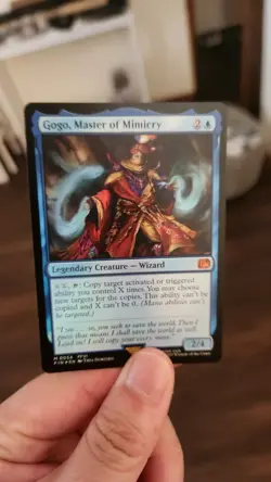 Gogo, Master of Mimicry FOIL MTG FIN Nm/M - Image 1