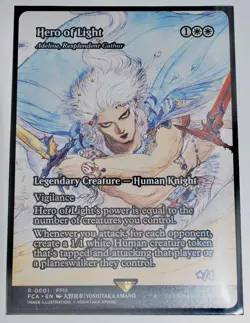 Hero of Light - Adeline, Resplendent Cathar (Showcase) Final Fantasy MTG NM - Image 1