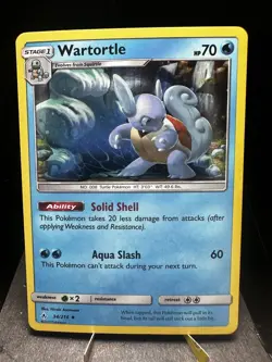 Pokemon TCG SM Unbroken Bonds Wartortle 34/214 Cosmos Holo Promo NM! - Image 4