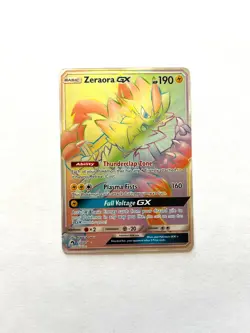 Zeraora GX (Secret) 221/214 Sm-Lost Thunder Holo Ultra rare Pokemon card - Image 1