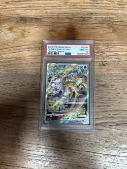 Mewtwo VSTAR Crown Zenith: Galarian Gallery Holo Card GG44/GG70 PSA 10 - Image 1