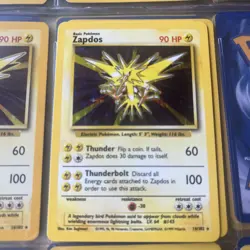 Pokemon TCG Card - Zapdos Base Set 16/102 Holo Rare Never Played - Image 1